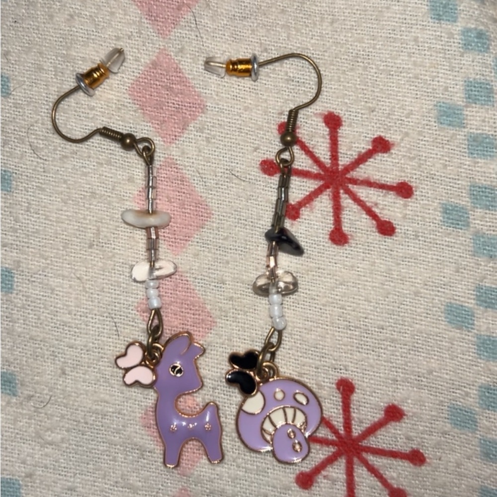 “A World of Wonder” - Handmade Earrings
